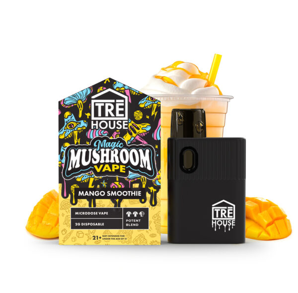 TreHouse Mango Smoothie Microdose Mushroom Vape