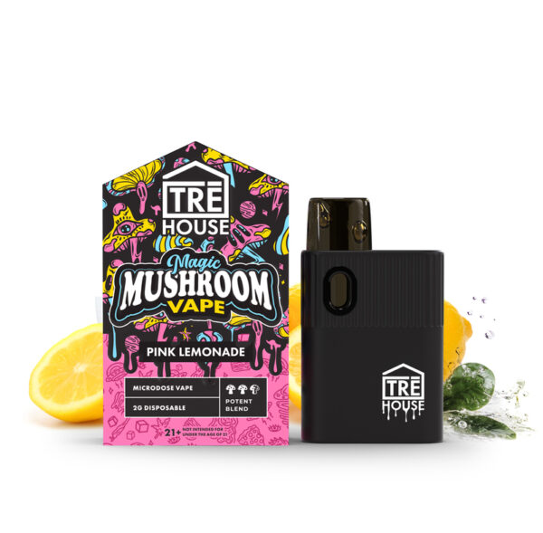 TreHouse Pink Lemonade Microdose Mushroom Vape