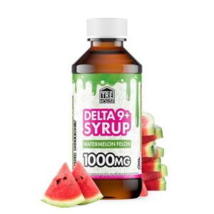 TreHouse Delta-9 Syrup – Watermelon Felon – 1000mg