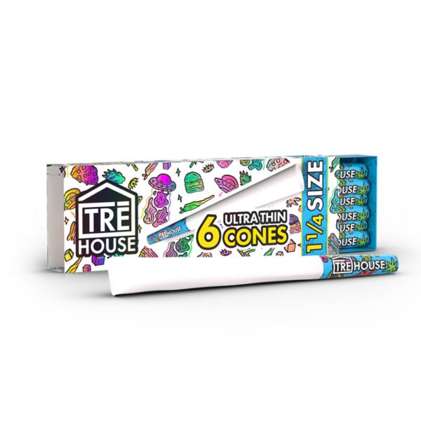 1¼" Ultra Thin Preroll Cones - 6ct - 3pk Bundle