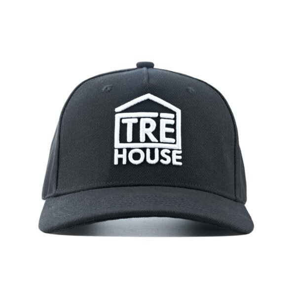 Classic Logo Snapback Hat – Black