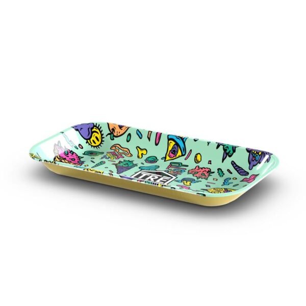 Metal Rolling Tray - Green - Image 5