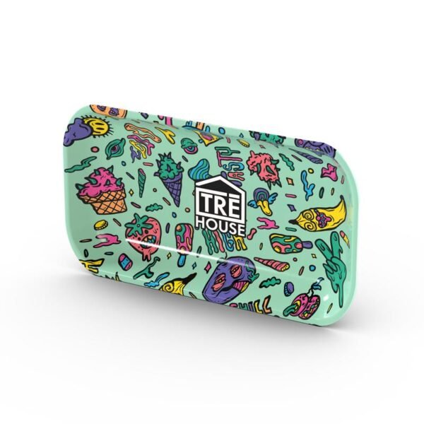 Metal Rolling Tray - Green - Image 6