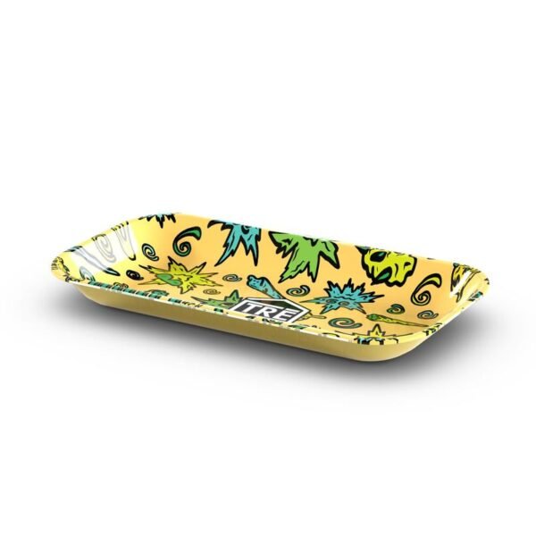 Metal Rolling Tray - Yellow - Image 7