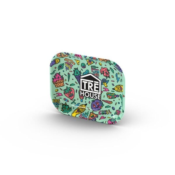 Metal Rolling Tray - Green - Image 2
