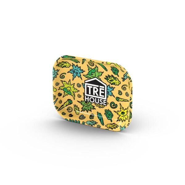 Metal Rolling Tray - Yellow - Image 2