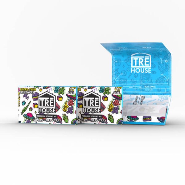 Roll into your next sesh like a boss with a TRĒ House Rolling Kit!