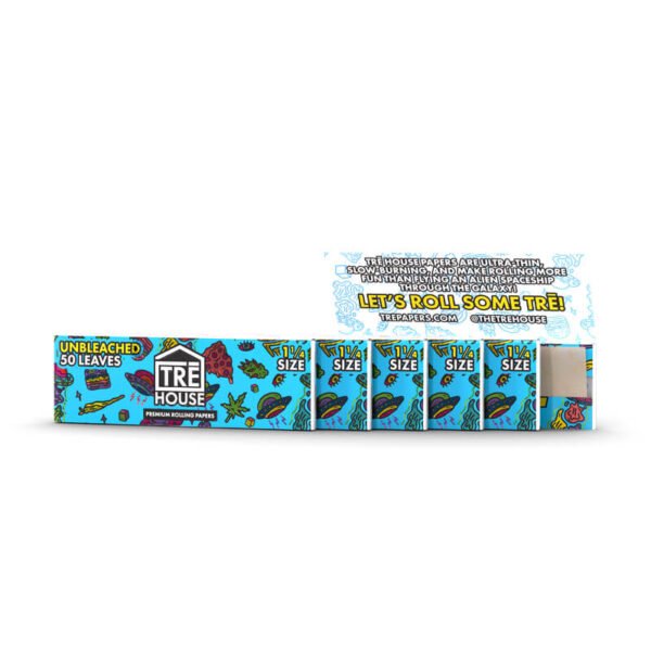 Rolling Papers 1¼" Ultra Thin 50ct 6-pack - Image 3