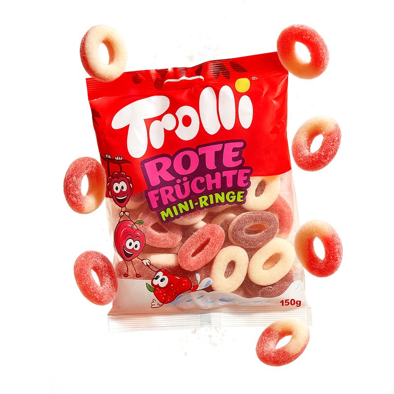 Trolli Red Fruit Mini-Rings